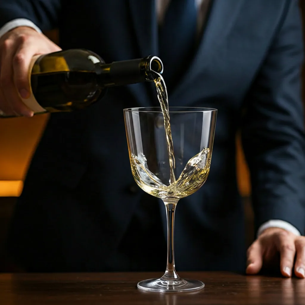 Verres professionnels en établissement haut de gamme