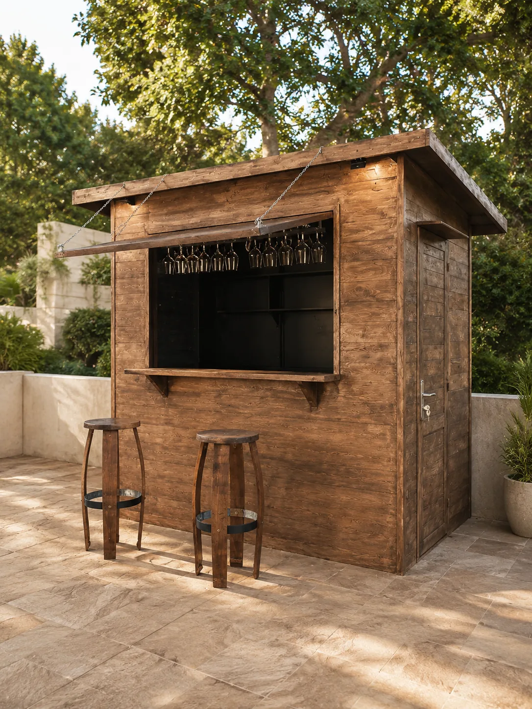 Rose et Bouchon | Cabane bois évier lavabo – Vivre chaque espace — produit