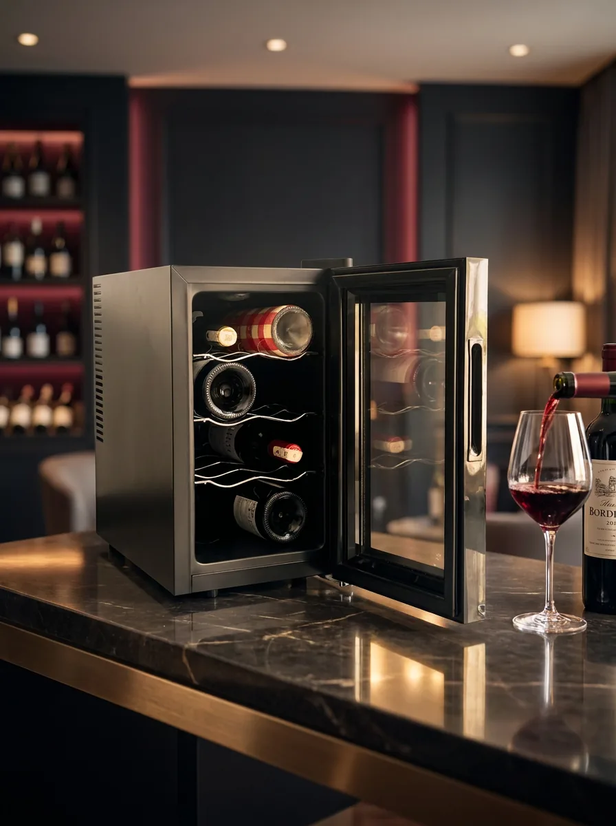 Rose et Bouchon | Cave à vin thermoélectrique – Conservation optimale bouteilles — produit