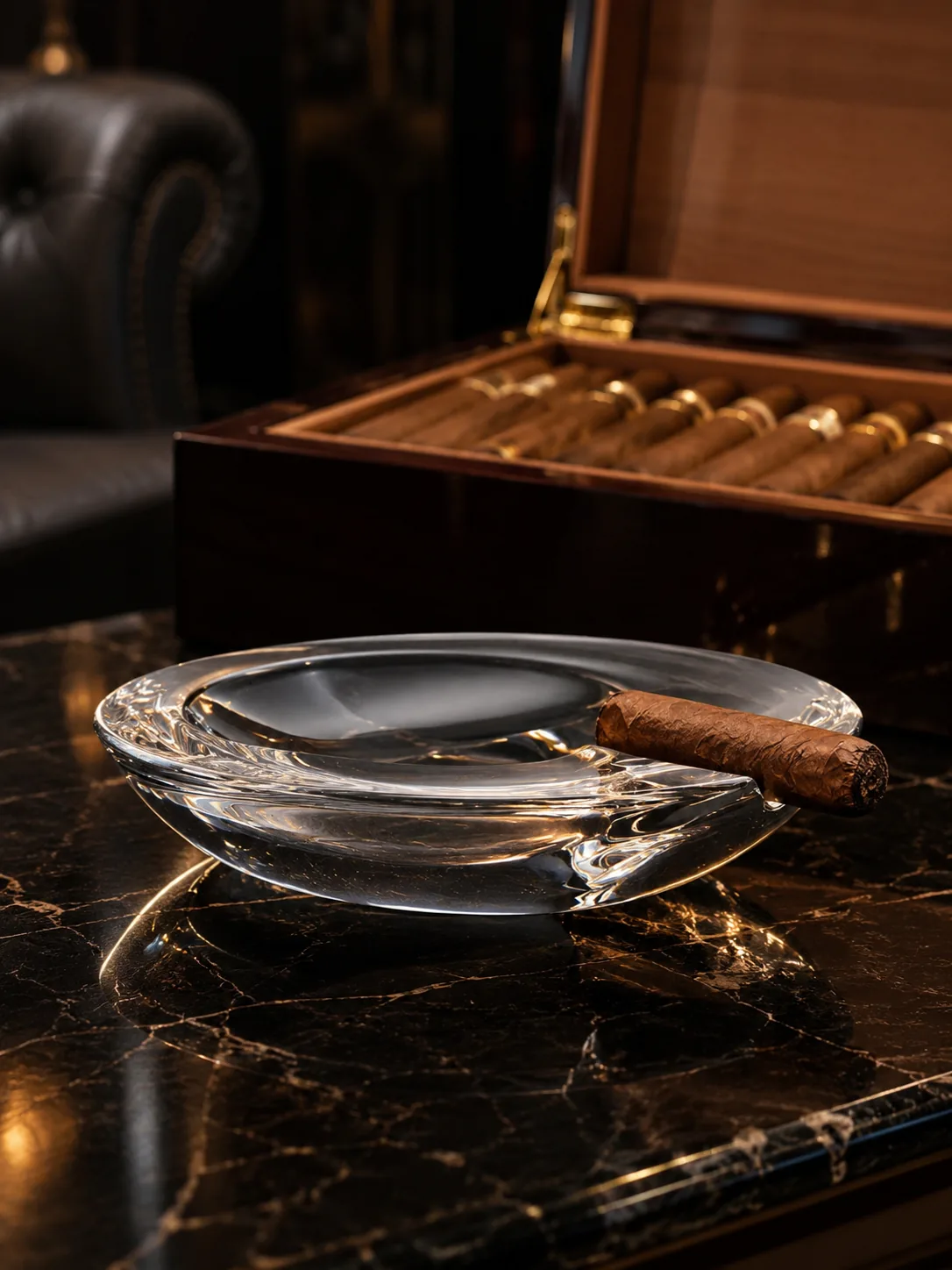 Rose et Bouchon | Cendrier à cigares NUDE Tradicional – Rituel maîtrisé — produit
