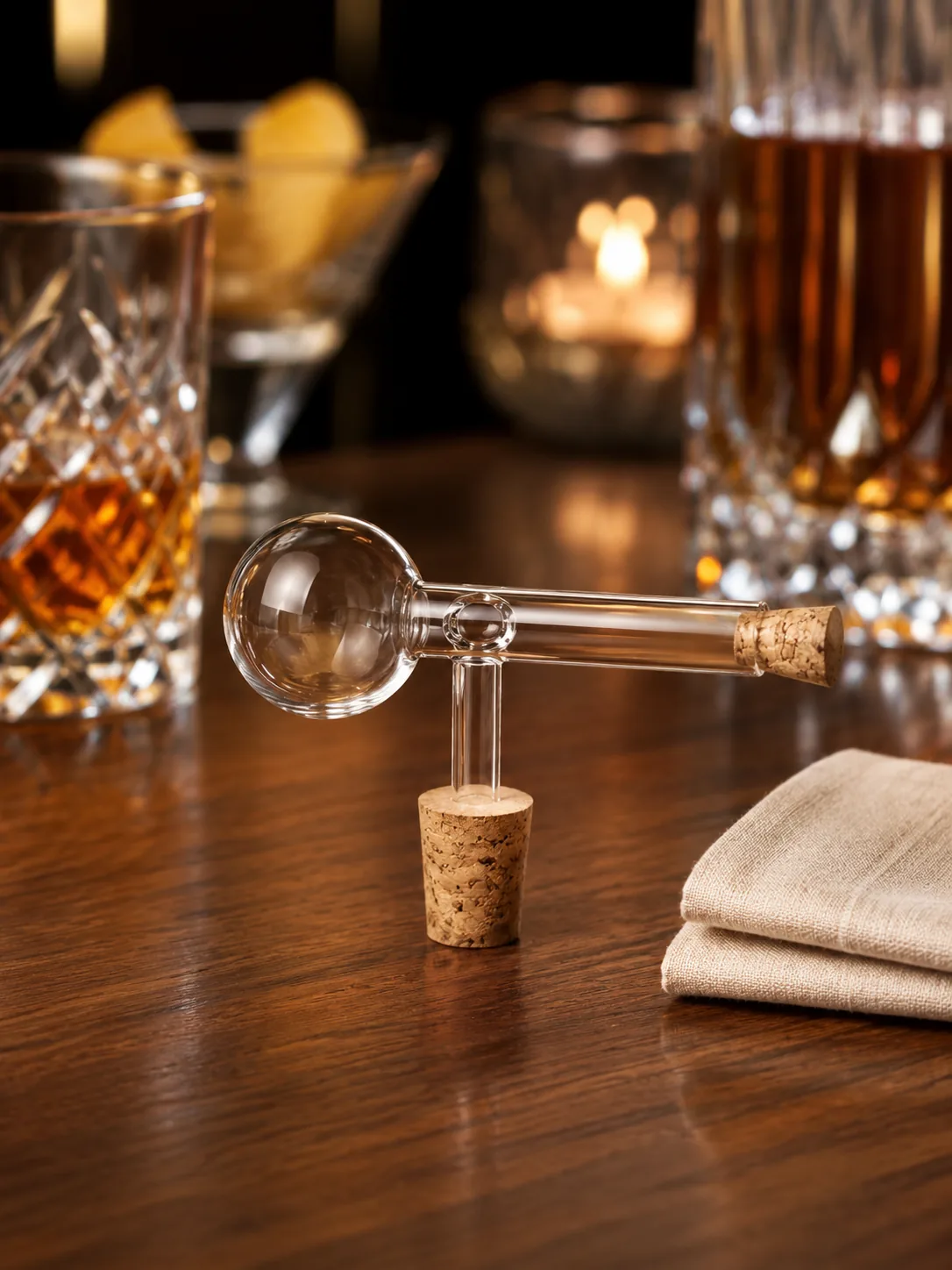 Rose et Bouchon | Glass Pourer Vintage – Précision et style au bar — produit