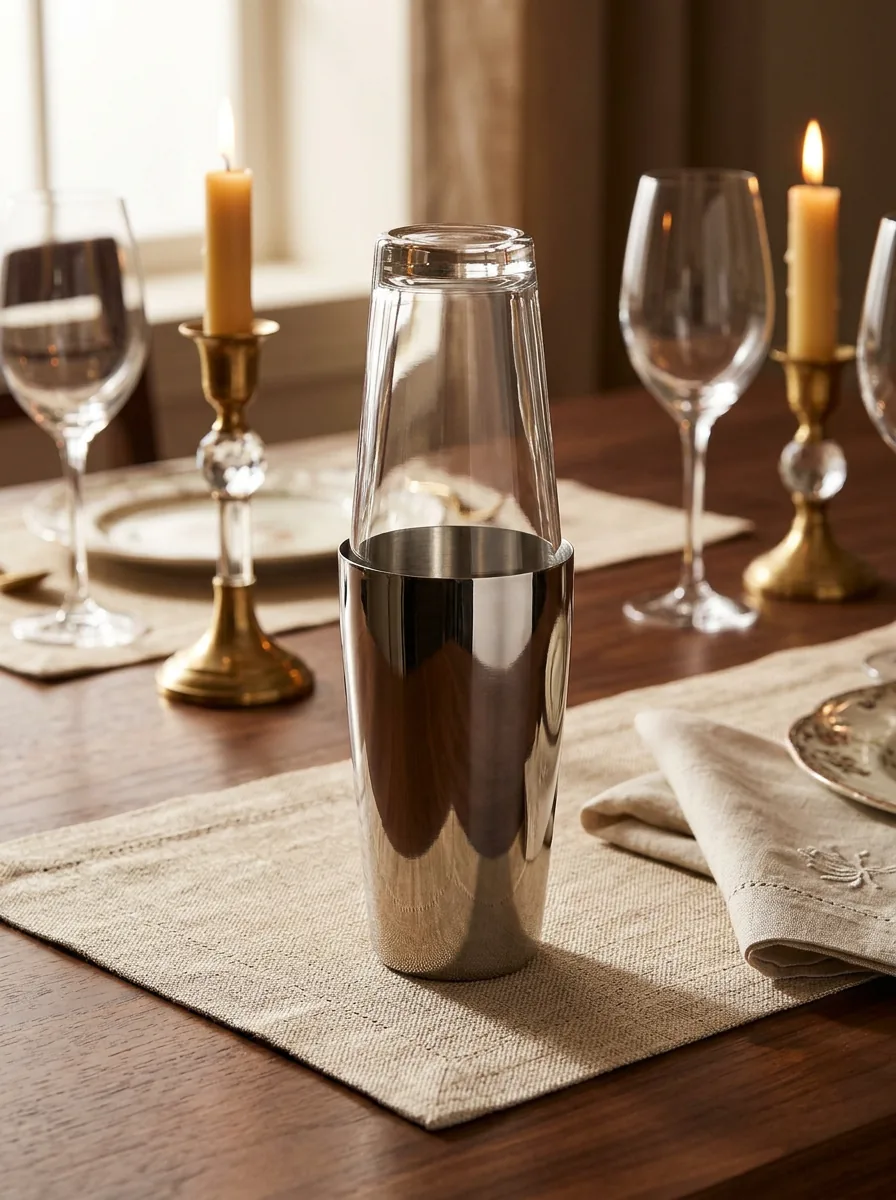 Rose et Bouchon | Shaker Cuivre Inox 800ml – Précision et style cocktail — produit
