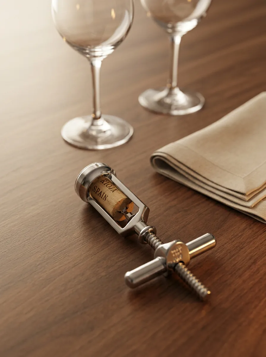 Rose et Bouchon | Tire-bouchon Bodega Design – Ouverture maîtrisée — produit