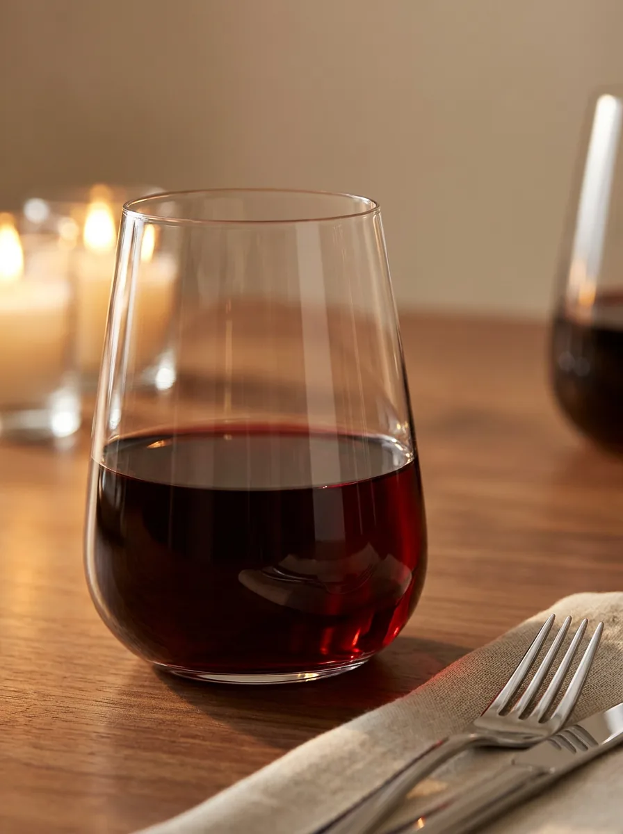 Rose et Bouchon | 2 VAP Nude Stem Zero 22365 – Verres à vin clarté totale — produit