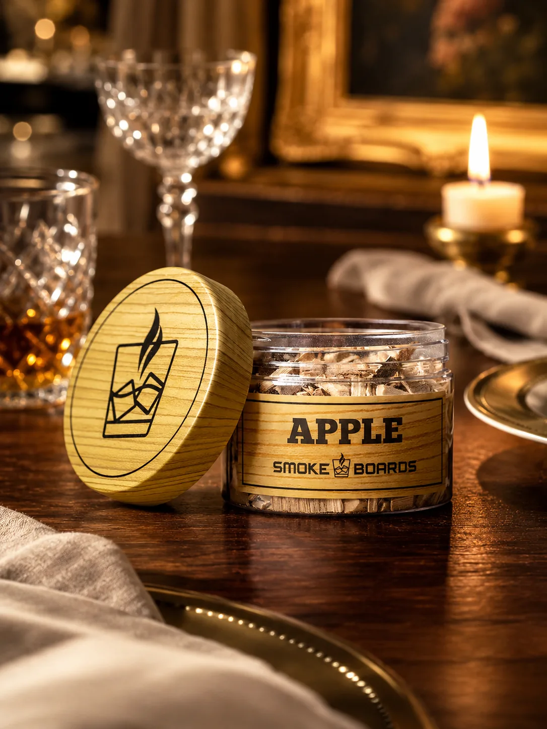 Rose et Bouchon | Wood Chips Apple 60g – Saveur fruitée subtile — produit