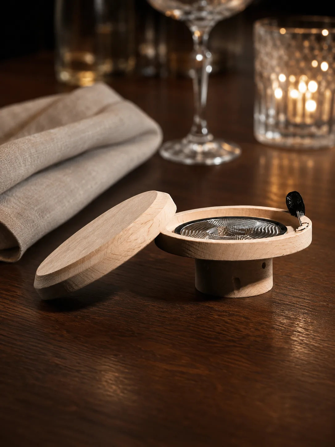 Rose et Bouchon | Wooden Cocktail Smoker – Saveur bois, plaisir du geste — produit